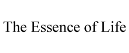 THE ESSENCE OF LIFE - official mark drawing from the USPTO record