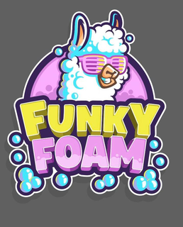 FUNKY FOAM - official mark drawing from the USPTO record