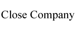 CLOSE COMPANY - official mark drawing from the USPTO record