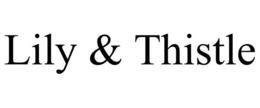 LILY & THISTLE - official mark drawing from the USPTO record