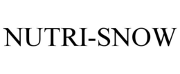 NUTRI-SNOW - official mark drawing from the USPTO record