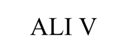 ALI V - official mark drawing from the USPTO record