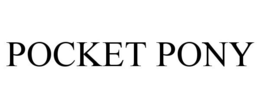 POCKET PONY - official mark drawing from the USPTO record