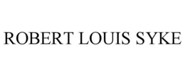 ROBERT LOUIS SYKE - official mark drawing from the USPTO record