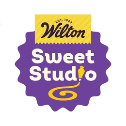 EST. 1929 WILTON SWEET STUDIO - official mark drawing from the USPTO record