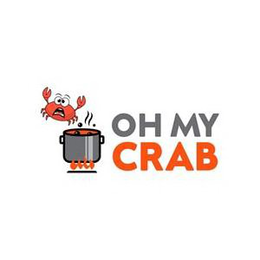 OH MY CRAB - official mark drawing from the USPTO record