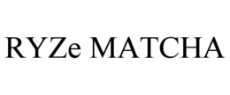 RYZE MATCHA - official mark drawing from the USPTO record