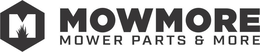 M MOWMORE MOWER PARTS & MORE - official mark drawing from the USPTO record