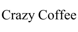 CRAZY COFFEE - official mark drawing from the USPTO record