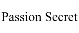 PASSION SECRET - official mark drawing from the USPTO record
