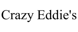 CRAZY EDDIE'S - official mark drawing from the USPTO record