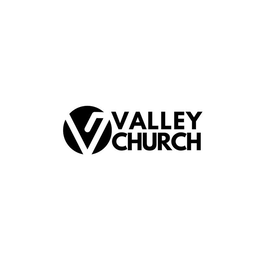 V VALLEY CHURCH - official mark drawing from the USPTO record