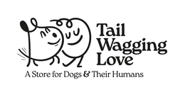 TAIL WAGGING LOVE A STORE FOR DOGS & THEIR HUMANS - official mark drawing from the USPTO record