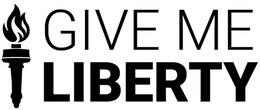 GIVE ME LIBERTY - official mark drawing from the USPTO record
