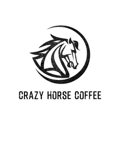 CRAZY HORSE COFFEE - official mark drawing from the USPTO record