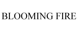 BLOOMING FIRE - official mark drawing from the USPTO record