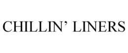CHILLIN' LINERS - official mark drawing from the USPTO record