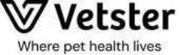 V VETSTER WHERE PET HEALTH LIVES - official mark drawing from the USPTO record