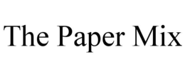 THE PAPER MIX - official mark drawing from the USPTO record