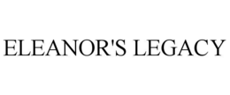 ELEANOR'S LEGACY - official mark drawing from the USPTO record