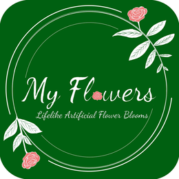 MY FLOWERS LIFELIKE ARTIFICIAL FLOWER BLOOMS - official mark drawing from the USPTO record