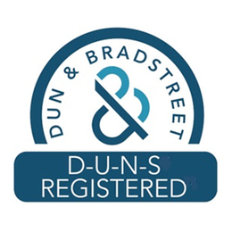 DUN & BRADSTREET & D-U-N-S REGISTERED - official mark drawing from the USPTO record