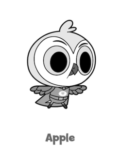 APPLE - official mark drawing from the USPTO record