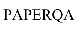 PAPERQA - official mark drawing from the USPTO record