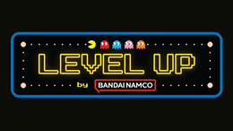 LEVEL UP BY BANDAI NAMCO - official mark drawing from the USPTO record