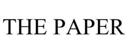 THE PAPER - official mark drawing from the USPTO record