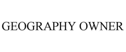 GEOGRAPHY OWNER - official mark drawing from the USPTO record