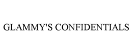 GLAMMY'S CONFIDENTIALS - official mark drawing from the USPTO record