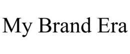 MY BRAND ERA - official mark drawing from the USPTO record