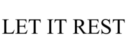 LET IT REST - official mark drawing from the USPTO record