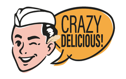 CRAZY DELICIOUS! - official mark drawing from the USPTO record