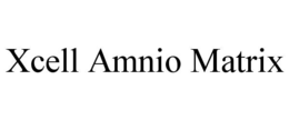 XCELL AMNIO MATRIX - official mark drawing from the USPTO record