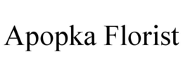 APOPKA FLORIST - official mark drawing from the USPTO record