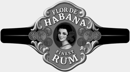 FLOR DE HABANA FINEST RUM - official mark drawing from the USPTO record
