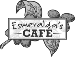 ESMERALDA'S CAFÉ - official mark drawing from the USPTO record