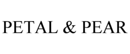 PETAL & PEAR - official mark drawing from the USPTO record