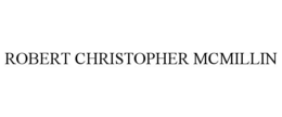 ROBERT CHRISTOPHER MCMILLIN - official mark drawing from the USPTO record