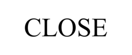 CLOSE - official mark drawing from the USPTO record