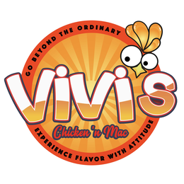 VIVI’S CHICKEN ‘N MAC GO BEYOND THE ORDINARY EXPERIENCE FLAVOR WITH ATTITUDE - official mark drawing from the USPTO record
