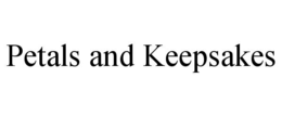 PETALS AND KEEPSAKES - official mark drawing from the USPTO record