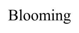 BLOOMING - official mark drawing from the USPTO record