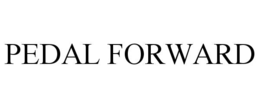 PEDAL FORWARD - official mark drawing from the USPTO record