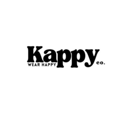 KAPPY CO. WEAR HAPPY - official mark drawing from the USPTO record