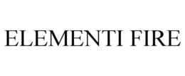 ELEMENTI FIRE - official mark drawing from the USPTO record
