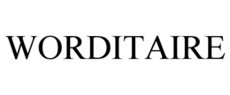 WORDITAIRE - official mark drawing from the USPTO record