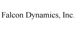 FALCON DYNAMICS, INC. - official mark drawing from the USPTO record